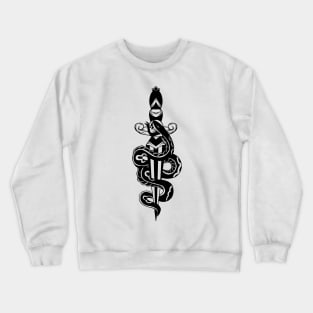 old school snake tattoo Crewneck Sweatshirt